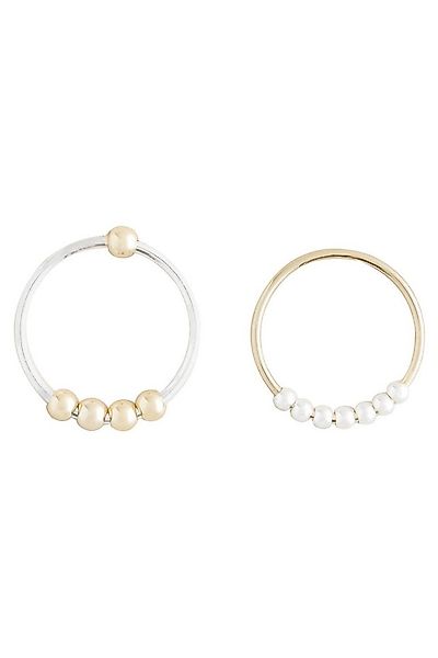Next Fingerring Spinner-Ringe aus Metallmix, 2er-Pack (1-tlg) günstig online kaufen
