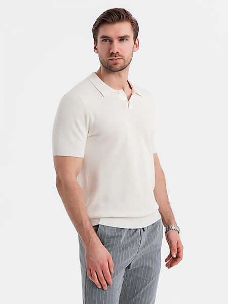 OMBRE Poloshirt Poloshirt aus Strukturstrick für günstig online kaufen