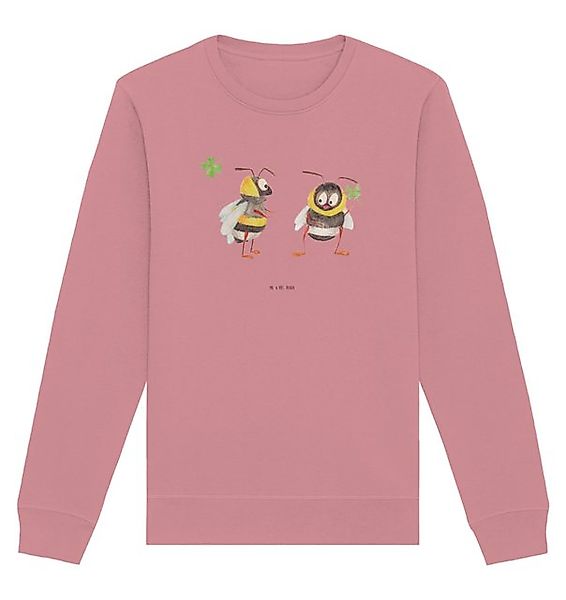 Mr. & Mrs. Panda Longpullover Bienen Paar Größe L - Canyon Pink - Geschenk, günstig online kaufen