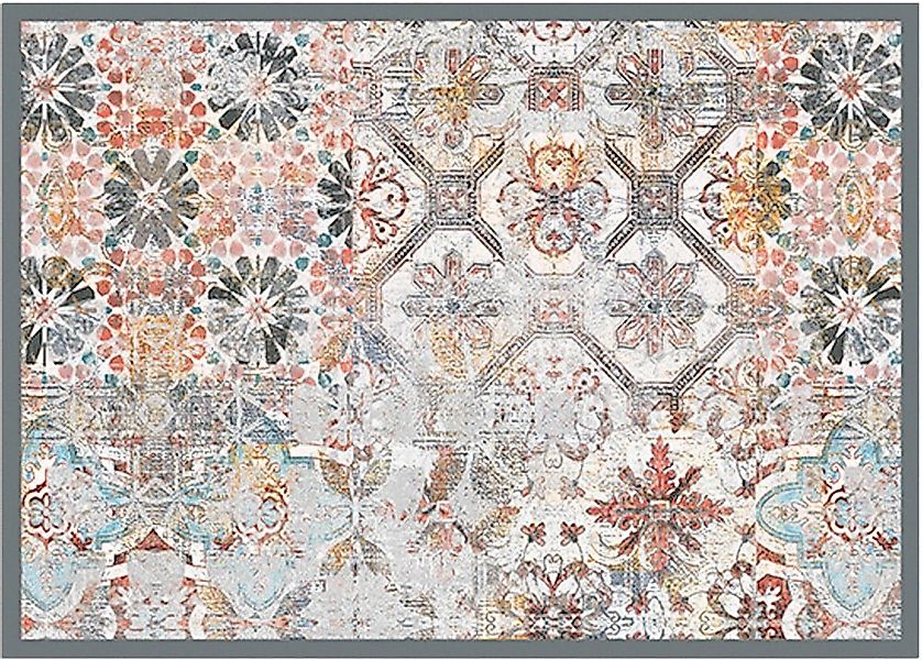 matches21 HOME & HOBBY Fußmatte Türmatte Floral Shabby Boho in 50x70 cm als günstig online kaufen