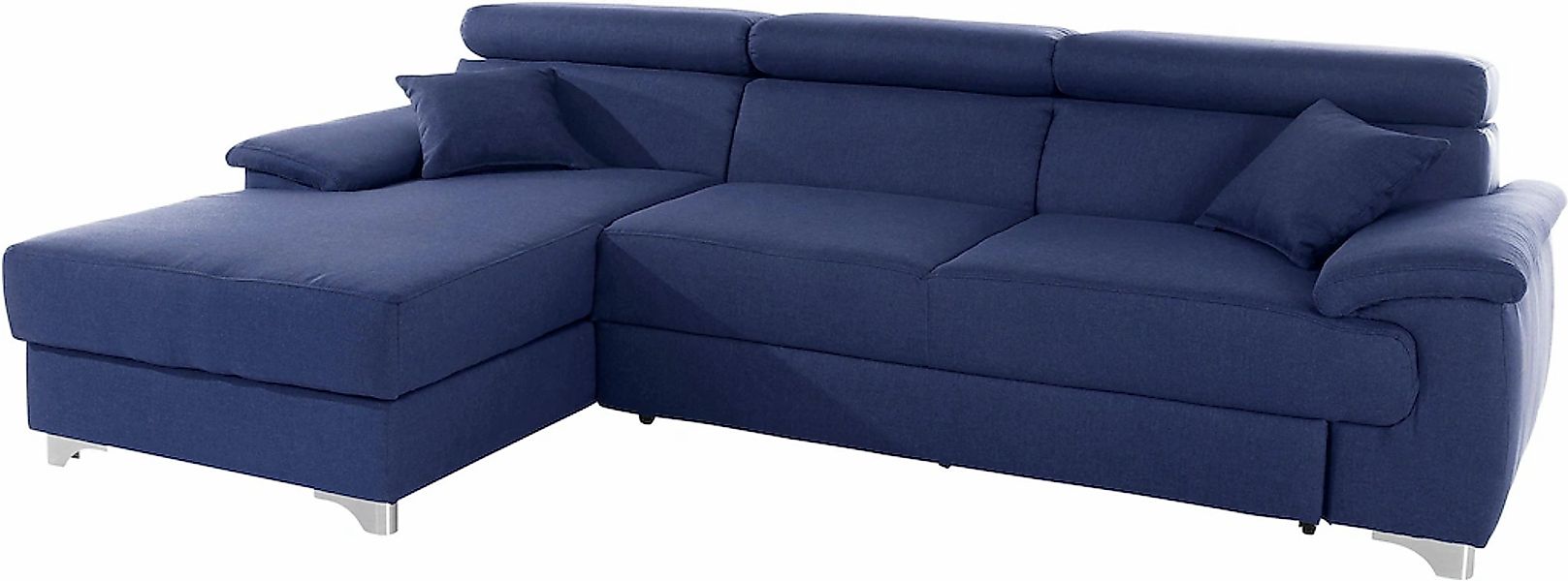 DOMO collection Ecksofa "Mira, inklusive Kopfteilverstellung für mehr Wohlf günstig online kaufen