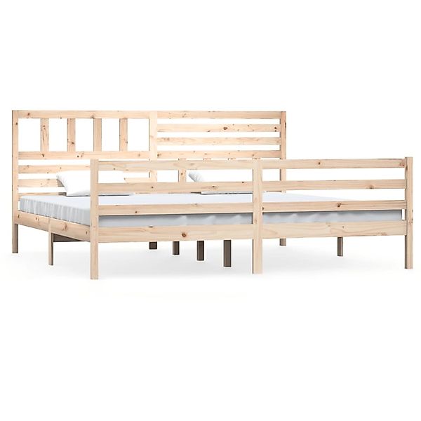 vidaXL Massivholzbett 200x200 cm1053218 günstig online kaufen