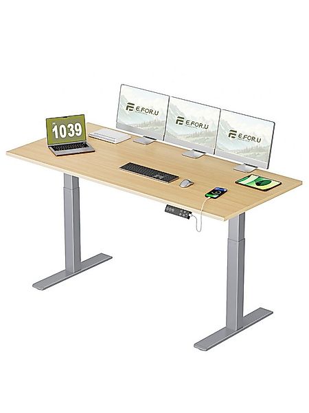 ERGOFINO Schreibtisch DT20LT höhenverstellbarer Schreibtisch (180x80 cm, 2 günstig online kaufen