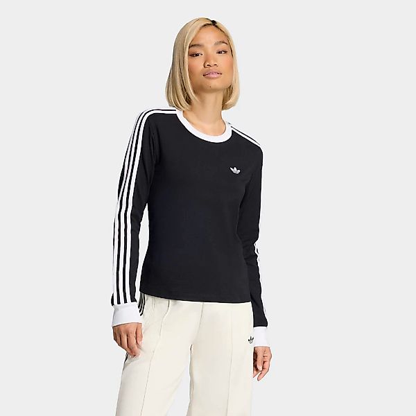 adidas Originals Langarmshirt "3-STREIFEN LANGÄRMLIGES, SCHMAL GESCHNITTEN" günstig online kaufen
