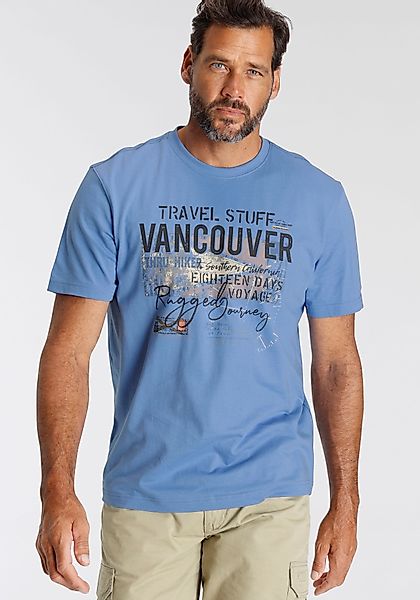 Man's World T-Shirt Kurzarm, bedruckt, Rundhalsausschnitt, günstig online kaufen