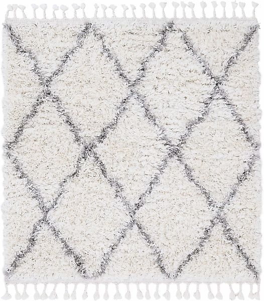 carpetfine Hochflor-Teppich »Eddy«, rechteckig, 30 mm Höhe, auch in quadrat günstig online kaufen