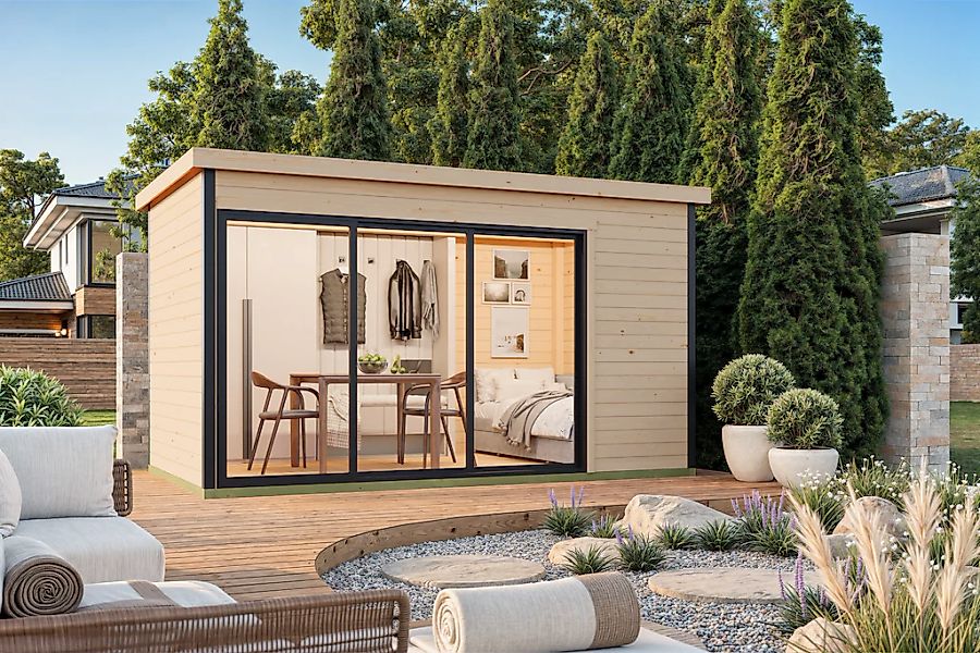 Nordic Holz Gartenhaus "AUSTIN 4" günstig online kaufen