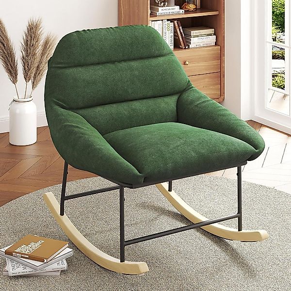 OUNUO Schaukelstuhl Bequemer Schaukelstuhl für das günstig online kaufen