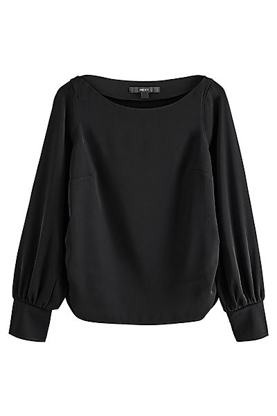 Next Blusenshirt Langärmelige Bluse mit gerafften günstig online kaufen