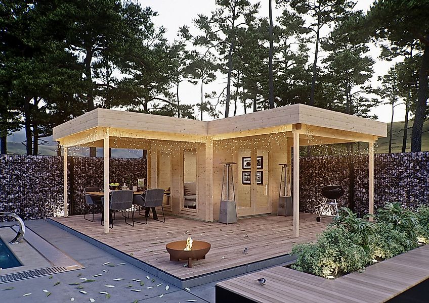 Fjordholz Gartenhaus Holda 28 günstig online kaufen