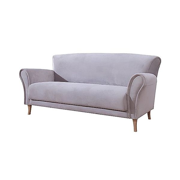 Xlmoebel Sofa Neues luxuriöses lila Stoffsofa für drei Personen - Polsterga günstig online kaufen