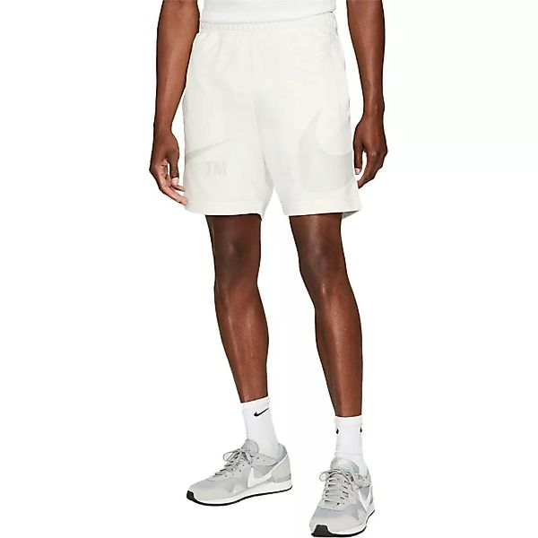Nike Sportswear Swoosh French Terry Shorts Hosen XL Sail / Light Bone günstig online kaufen