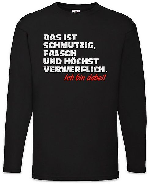 Urban Backwoods Langarmshirt Schmutzig Falsch Verwerflich Langarm T-Shirt S günstig online kaufen