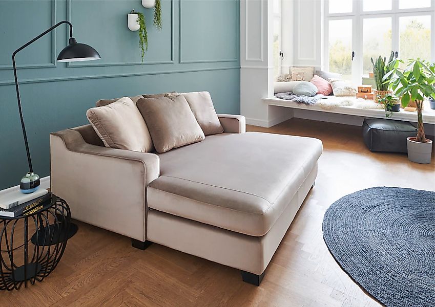 ATLANTIC home collection XXL-Sessel "Nobel", Megasessel, Loveseat, inkl. 5 günstig online kaufen