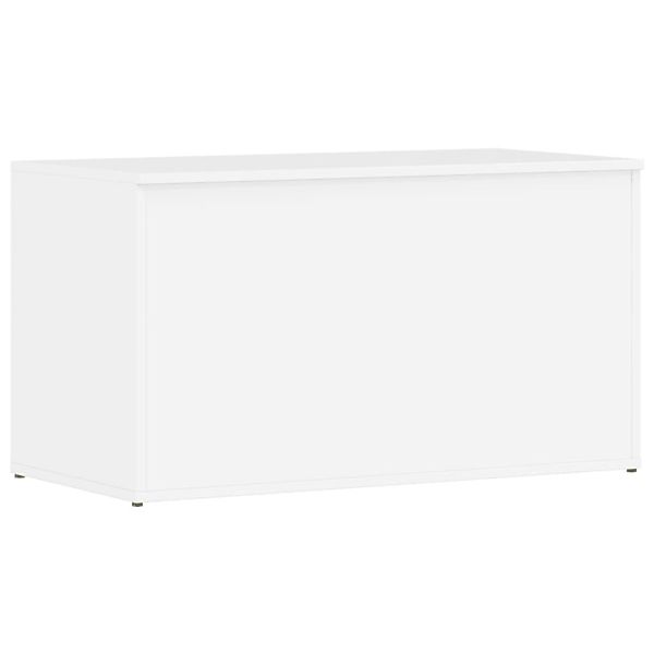 vidaXL Truhe, Aufbewahrungstruhe Hochglanz-Weiß 84x42x46 cm günstig online kaufen