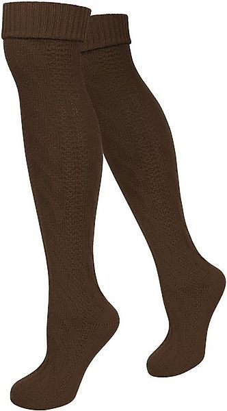 normani Trachtensocken Trachten-Kniestrümpfe (1 Paar) Traditionelles Zopfmu günstig online kaufen