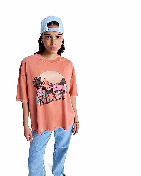 Roxy T-Shirt "Talloversize Washed" günstig online kaufen