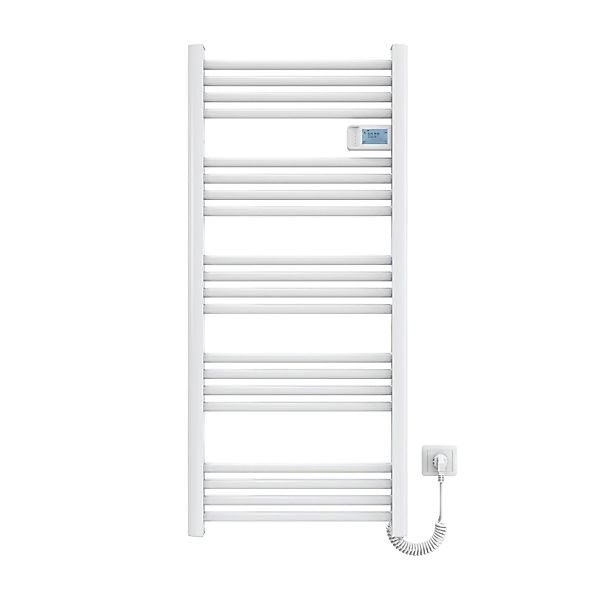 Emke Handtuchwärmer Elektrisch 120x54cm 600W Weiß Heizkörper mit Thermostat günstig online kaufen