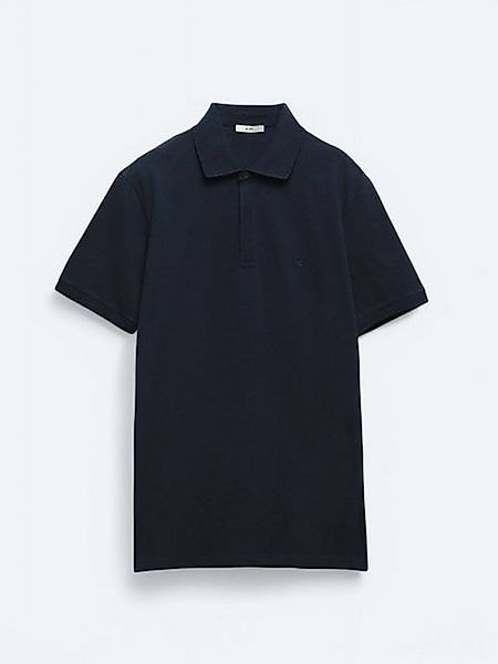 KİP Poloshirt Blaues Polo-Shirt aus 100% Baumwolle günstig online kaufen