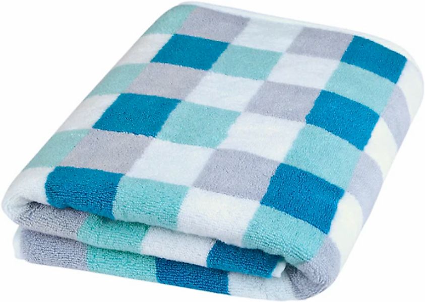 ROSS Duschtuch »Würfelfond«, (Set, 1 St., 1 Duschtuch 75 x 140 cm), 100% Ba günstig online kaufen