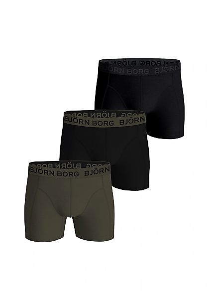 Björn Borg Boxershorts "Boxershort Cotton Stretch Boxer Trunks 3P 3er Pack" günstig online kaufen