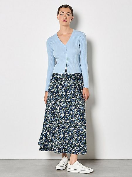 Apricot A-Linien-Rock A-Linien-Midaxi-Rock mit Blumenprint günstig online kaufen