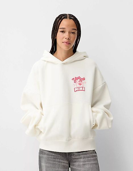 Bershka Hoodie Lotso Toy Story Damen M Grbrochenes Weiss günstig online kaufen