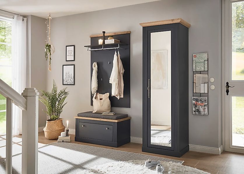 Home affaire Garderoben-Set "WESTMINSTER BESTSELLER", (3 St., Schuhbank, Wa günstig online kaufen