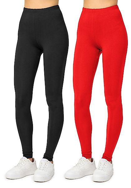 Merry Style Leggings 2er Pack Viskose Damen Lang Hose MS10-143 (2-tlg) günstig online kaufen