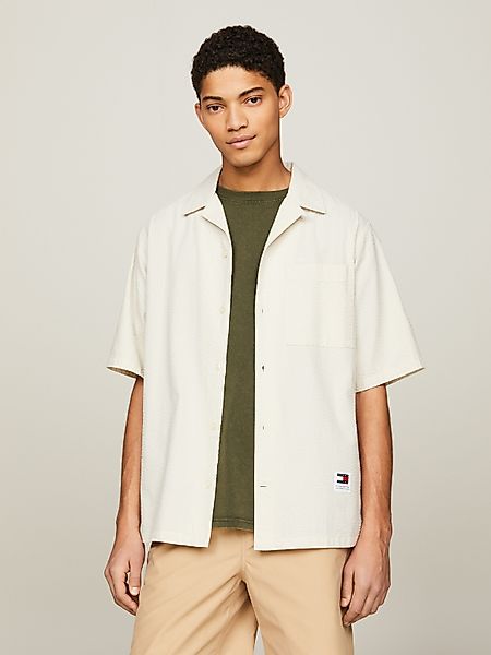 Tommy Jeans Kurzarmhemd TJM RLX SEERSUCKER günstig online kaufen