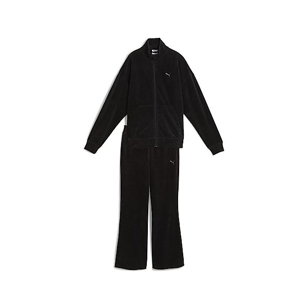 PUMA Jogginganzug Velour Rib Relaxed Trainingsanzug günstig online kaufen