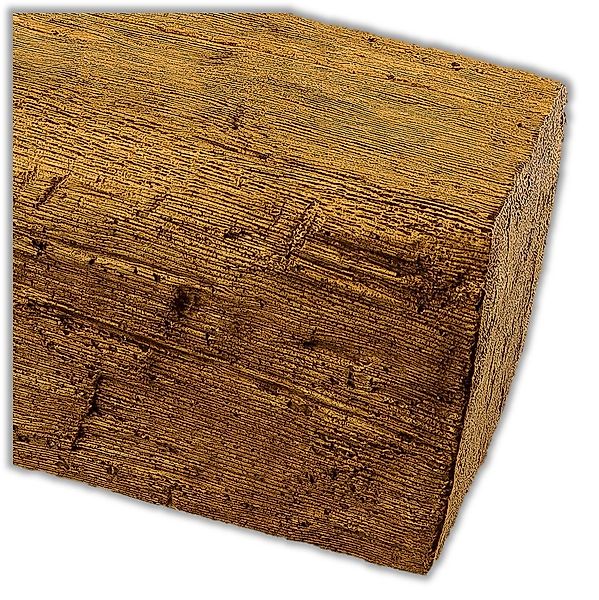 Homestar Deckenleiste Deckenbalken Holzimitat Eiche, 20 x 13 cm, Länge 4 m, günstig online kaufen