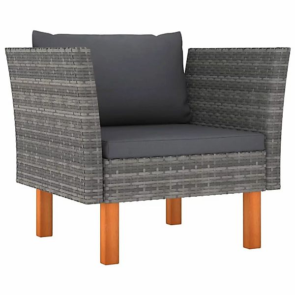 vidaXL Sofaelement Gartensofa Poly Rattan und günstig online kaufen