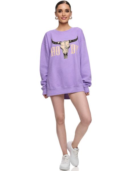 Worldclassca Sweatshirt Worldclassca Oversized Sweatshirt Print günstig online kaufen