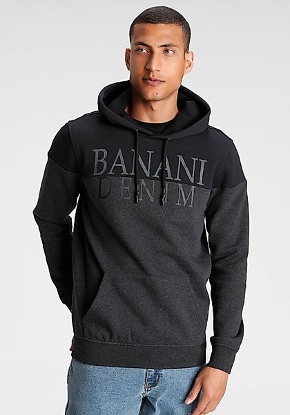 Bruno Banani Kapuzensweatshirt Langarm, bedruckt und günstig online kaufen
