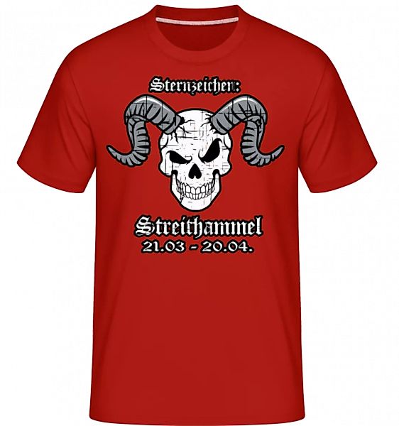 Metal Sternzeichen Strithammel · Shirtinator Männer T-Shirt günstig online kaufen