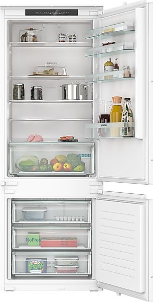 SIEMENS Einbaukühlgefrierkombination iQ100 "KB96NNSE0" 193,5 cm hoch 69,1 c günstig online kaufen