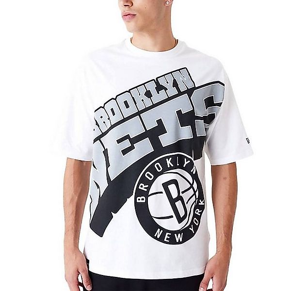 New Era T-Shirt T-Shirt New Era NBA Bronet Large WRDMRK, G XL, F wht/grau günstig online kaufen