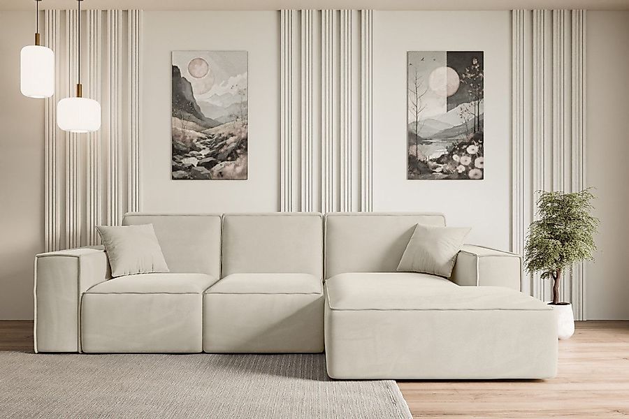 ALTDECOR Ecksofa SERRA-L-S, Couch mit Schlaffunktion, günstig online kaufen