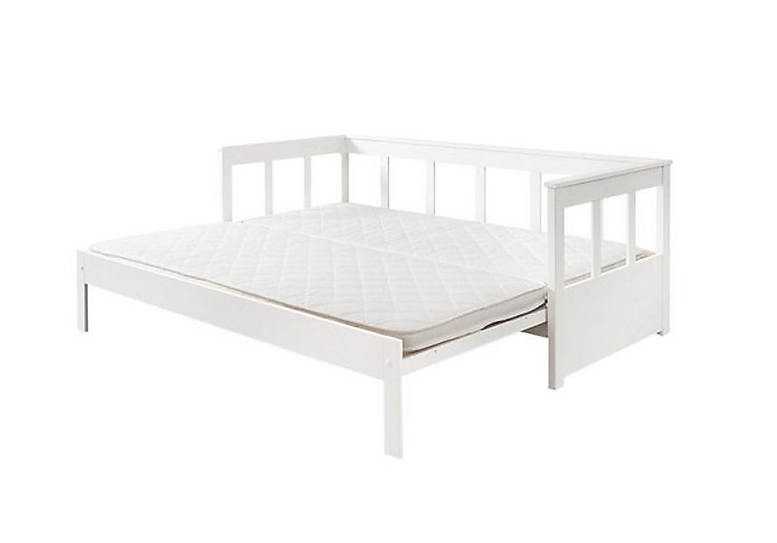 58 aufm Kessel Bettgestell Funktionsbett Katharina 209x100/190x80 Ausziehbe günstig online kaufen