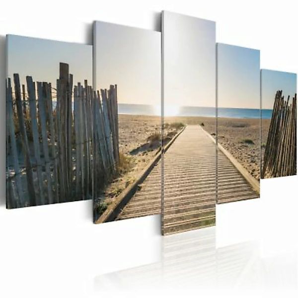 artgeist Wandbild Sea Promenade mehrfarbig Gr. 200 x 100 günstig online kaufen