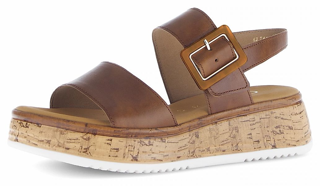 Gabor RHODOS Keilsandalette, Riemchensandale, Sommerschuh, Sandale günstig online kaufen