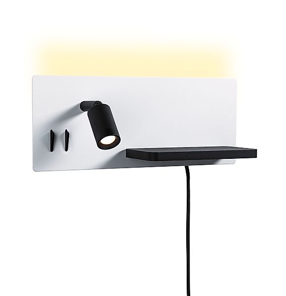Paulmann "LED Wandleuchte Serra USB C 2700K 650lm / 200lm 230V 5,5W / 2,6W günstig online kaufen