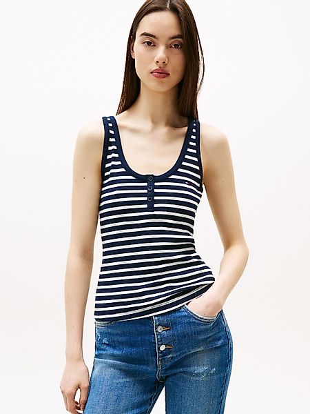 Tommy Jeans T-Shirt TJW SLIM HENLEY günstig online kaufen