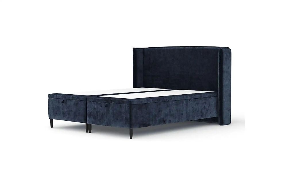 Polsterbett   ¦ blau ¦ Maße (cm): B: 158 H: 117 Betten > Komfortbetten - Hö günstig online kaufen