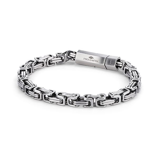 FYNCH-HATTON Königsarmband Schmuck Geschenk Edelstahl Armkette günstig online kaufen