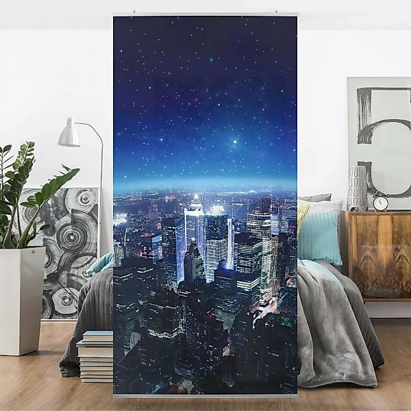 Raumteiler Architektur & Skyline Illuminated New York günstig online kaufen