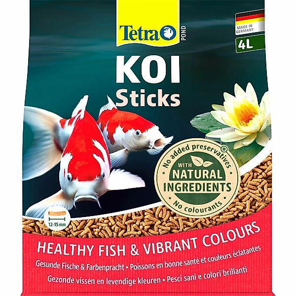 Tetra Pond Fischfutter Koi Sticks 4 l günstig online kaufen