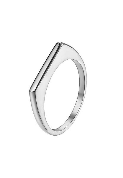 Hey Happiness Fingerring Schlanker Siegelring, Trendy Vergoldeter Ring Rech günstig online kaufen