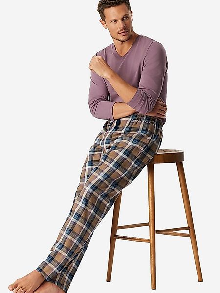 Schiesser Pyjamahose Mix Relax schlaf-hose pyjama schlafmode günstig online kaufen